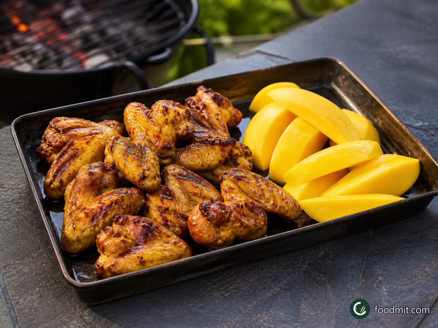 Simple mango-side tray
