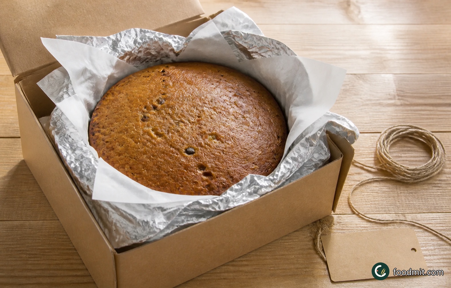 Wrapped Cake Gift