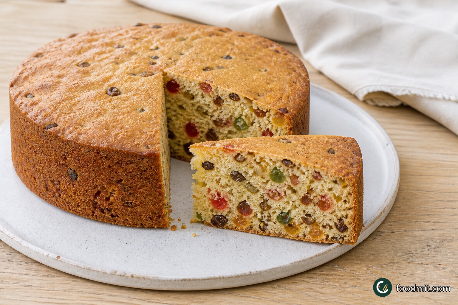 Light Christmas Cake