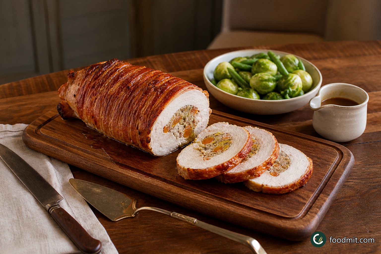 Dinner-party carving board