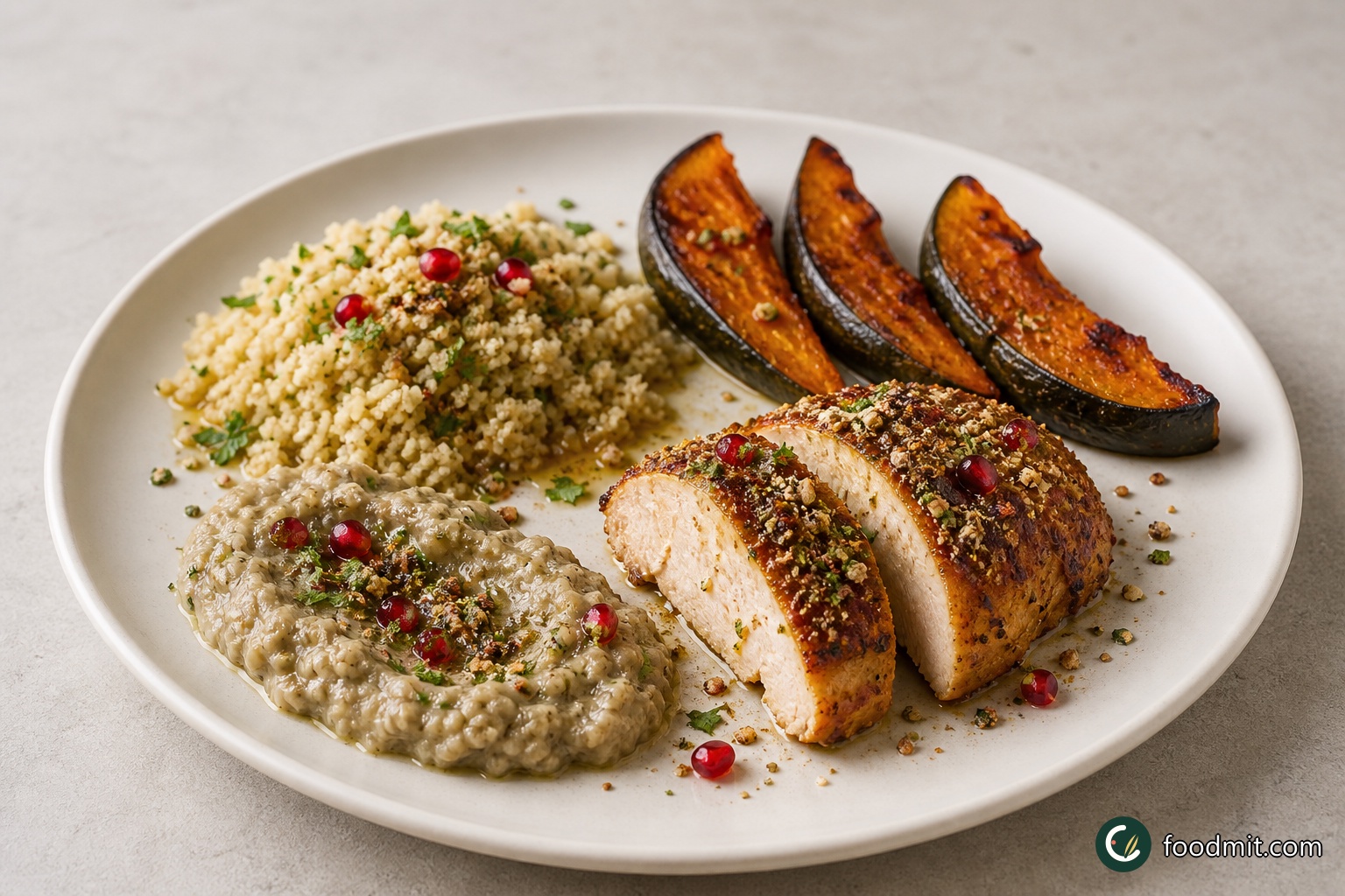 Individual dinner plates