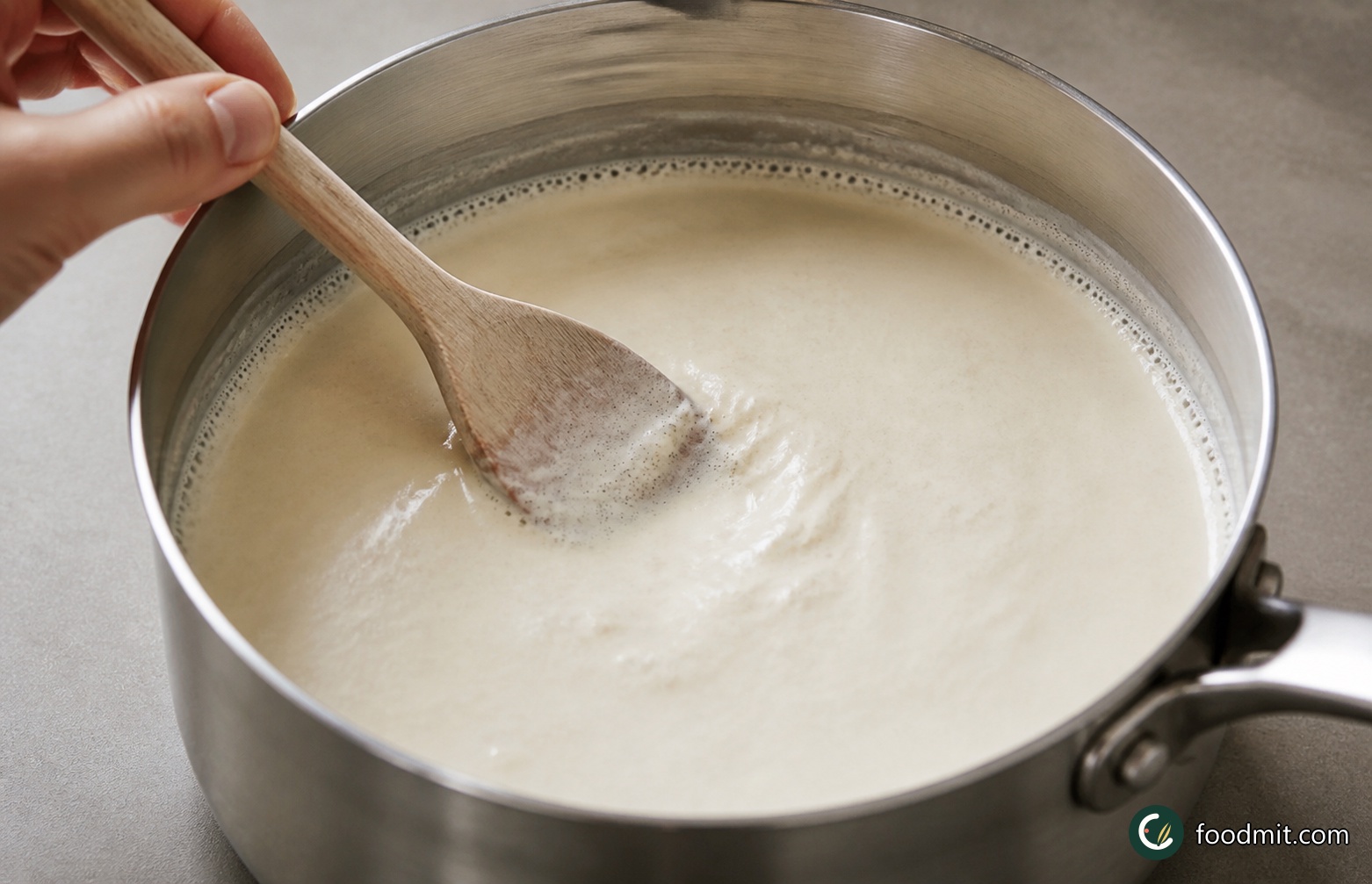 Whisk the egg yolks and caster sugar together in a bowl until they are evenly combined. Bring the double cream just to simmering point in a small saucepan, watching for the first gentle bubbles rather than letting it boil. Add the grated creamed coconut and stir until it has dissolved completely and the cream looks smooth.